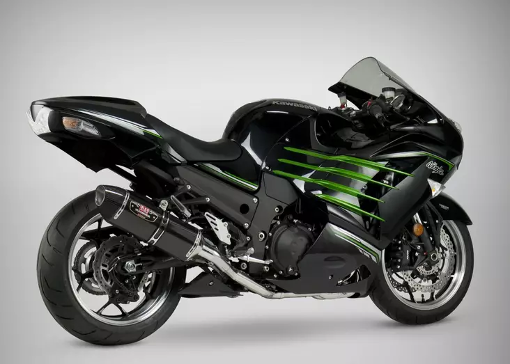 Yoshimura Full System Kawasaki Zx-14R/Abs 2012-19 Race R-77 Fs Ss-Cf-Cf - Duell MP varaosat ja tarvikkeet - 113808 - 1