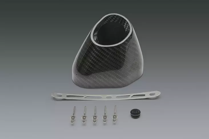 Yoshimura R-77 REPLACEMENT END CAP KIT SLASH-CUT RIGHT SIDE - Duell MP varaosat ja tarvikkeet - 112478 - 1