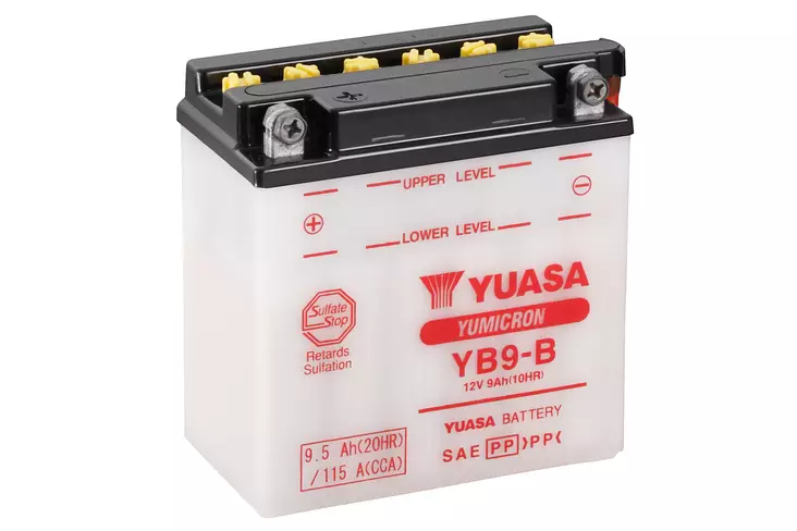 Yuasa akku YB9-B (cp) Happopatruuna mukana (5) - Duell muut varaosat ja tarvikkeet - 131108 - 1
