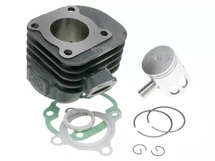 101 Octane Sylinterisarja 50cc Keeway 2-T Pakoaukon laippa taitettu oikealle - Duell mopojen varaosat ja tarvikkeet - 115298 - 1