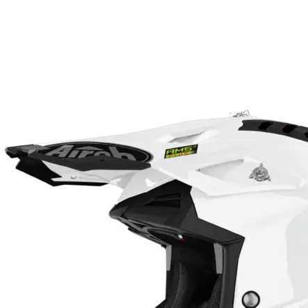 Airoh Aviator 3 Lippa Color valkoinen vanha logo - Duell ajovarusteet - 59918 - 1