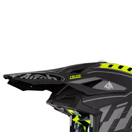 Airoh Aviator 3 Lippa Rampage musta matta - Duell ajovarusteet - 59858 - 1