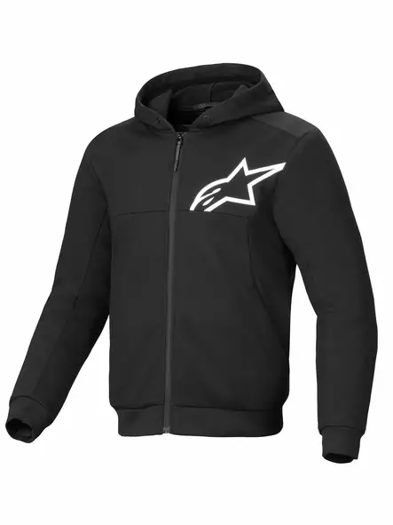 Alpinestars Ajohuppari Chrome v2 Musta/Valkoinen, L - Duell ajovarusteet - 40338 - 1