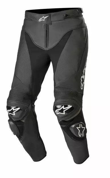 Alpinestars Nahkahousut Track v2 Musta, 50 - Duell ajovarusteet - 41048 - 1