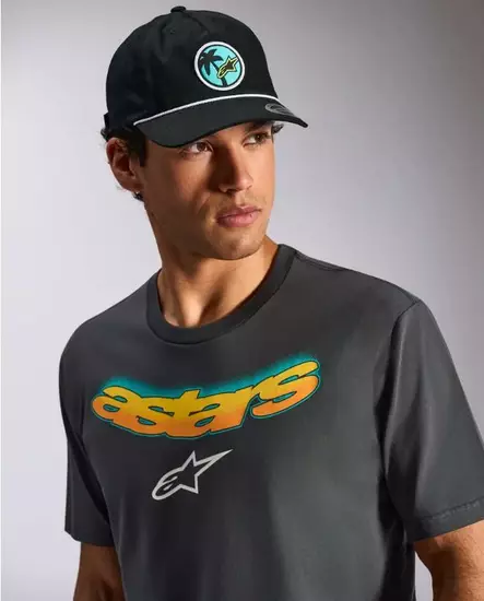 Alpinestars T-Paita Ellipsoid SS CSF Tummanharmaa, M - Duell ajovarusteet - 35358 - 1