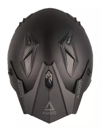 AMOQ Blister Jet Kypärä Musta, 2XL - Duell ajovarusteet - 52368 - 1