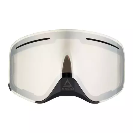 AMOQ Vision Vent+ Tuplalinssi Magnetic (Nenäsuojalla) - Hopea Peili - Duell ajovarusteet - 53078 - 1