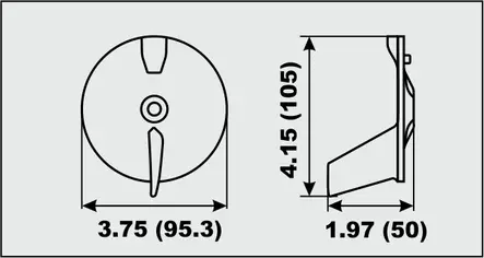 Anodi alumiini evä Yamaha 25-60HP - Duell venetarvikkeet - 135328 - 1