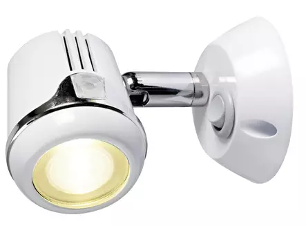 Articulated HI-POWER LED white spotlight 12/24 V - Duell venetarvikkeet - 7498 - 1