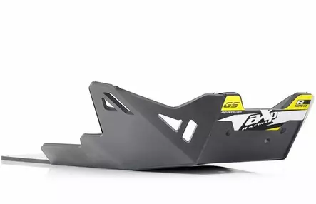 AXP Adventure Skid Plate HDPE 8mm Black/Yellow BMW R1250GS 19-22 - Duell MP varaosat ja tarvikkeet - 86308 - 1