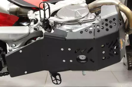 AXP Xtrem HDPE Skid Plate Black Honda CRF450R/CRF450RX/CRF400RX 21- - Duell MP varaosat ja tarvikkeet - 87038 - 1