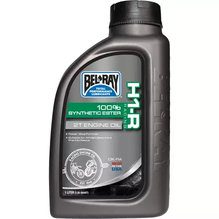 Bel-Ray H1-R Racing 100% Synthetic Ester 2T 1L - Duell öljyt ja muut nesteet - 62968 - 1