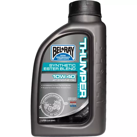 Bel-Ray Thumper Racing Synthetic Ester Blend 4T 10W-40 1L - Duell öljyt ja muut nesteet - 62308 - 1