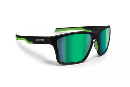 Bertoni Eyewear FULVIO 04 black/green - Duell ajovarusteet - 45138 - 1