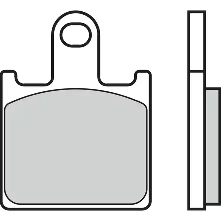 Brembo Jarrupalat Eteen Sintered Road - Duell MP varaosat ja tarvikkeet - 121668 - 1