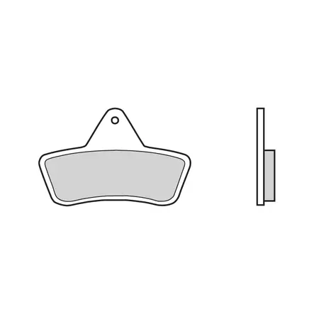 Brembo Jarrupalat Sintered Off-Road - Duell MP varaosat ja tarvikkeet - 122988 - 1