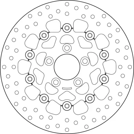 Brembo Serie Oro jarrulevy kelluva - Duell MP varaosat ja tarvikkeet - 121448 - 1