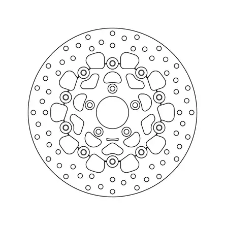 Brembo Serie Oro jarrulevy kelluva - Duell MP varaosat ja tarvikkeet - 121648 - 1