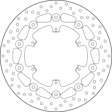 Brembo Serie Oro jarrulevy kelluva - Duell MP varaosat ja tarvikkeet - 121758 - 1