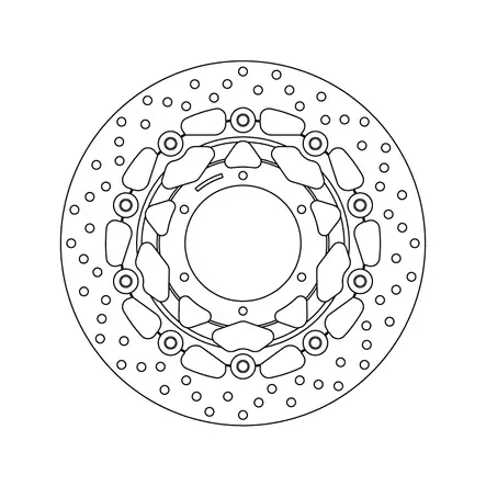 Brembo Serie Oro jarrulevy kelluva - Duell MP varaosat ja tarvikkeet - 121778 - 1