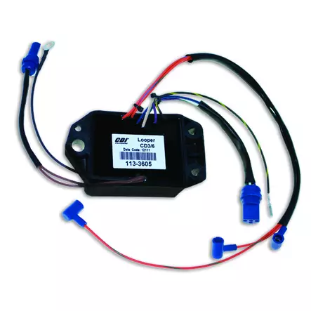 Cdi Elec. Johnson/Evinrude Power Pack - 6 Cyl. 200/225HP (1986-87) - Duell venetarvikkeet - 137818 - 1