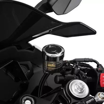 CFMOTO Etujarrunestesäiliön alumiininen kansi 675NK/675SR-R - MP Jarrunestesäiliöiden suojat - 141388 - 1