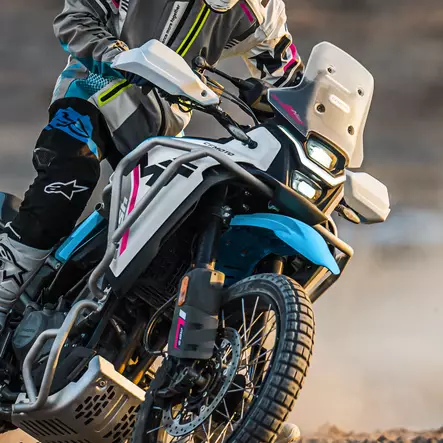 CFMOTO Hopeiset yläkaatumaraudat 450MT - Moottoripyörän kaatumaraudat - 778 - 2