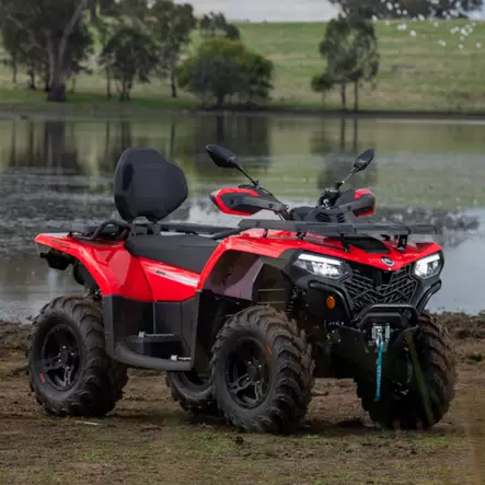 CFORCE 520 LONG EPS Punainen - CFMOTO Traktorimönkijät - 578 - 2