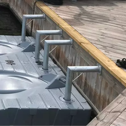 DockMarine JetPort Kiinnityssarja kiinteään laituriin - Jettilaiturit - 768 - 2