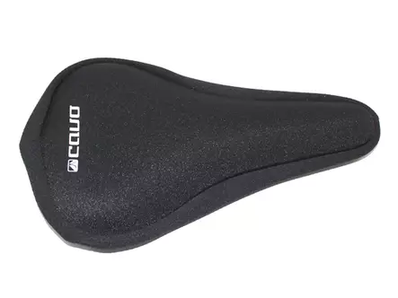 Gel istuinsuoja CAVO musta 140-160x250-270mm - Duell polkupyörien varaosat ja tarvikkeet - 77008 - 1