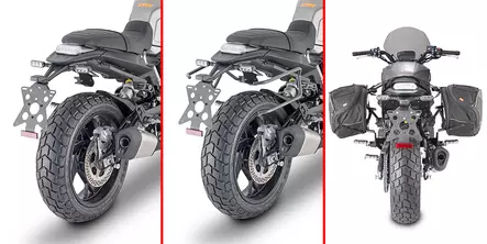 Givi HOLDER FOR SOFT BAGS LEONCINO 800 22 - Duell MP varaosat ja tarvikkeet - 101388 - 1