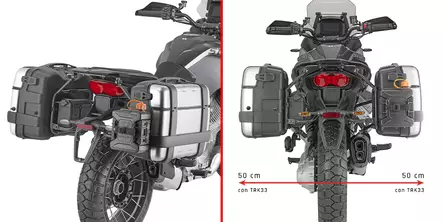 Givi Pannier Hold. Moto Guzzi Stelvio (2024) - Duell MP varaosat ja tarvikkeet - 102928 - 1