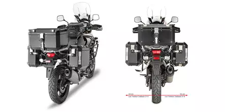 Givi putkisivutelineet Trekker Outback Suzuki DL1000 V-Strom (14) - Duell MP varaosat ja tarvikkeet - 102738 - 1