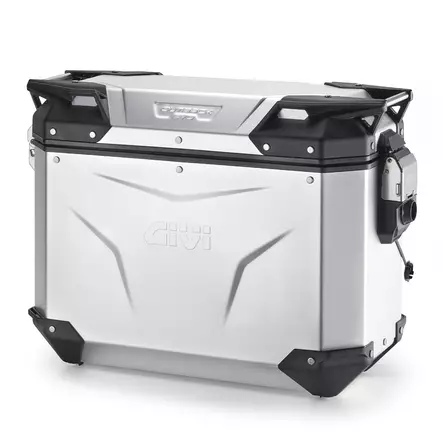 Givi Trekker Outback EVO Anodized Alu side-case Left 37ltr sold without lock - Duell MP varaosat ja tarvikkeet - 104738 - 1