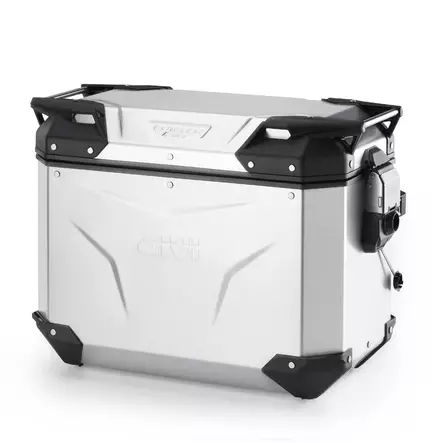 Givi Trekker Outback EVO Anodized Alu side-case Left 44ltr sold without lock - Duell MP varaosat ja tarvikkeet - 104628 - 1