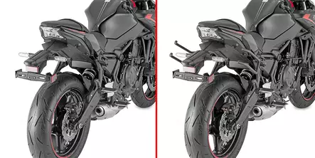 Givi TUB.HOLDER SOFT BAGS KAWA Z650 (20-21) - Duell MP varaosat ja tarvikkeet - 101818 - 1