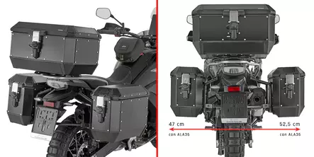 Givi Tub. Pannier Hol. CF MOTO 800MT-X (2025) - Duell MP varaosat ja tarvikkeet - 102678 - 1