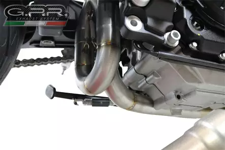 GPR Aprilia Shiver 900 2017/20 e4 Decat pipe manifold Decatalizzatore - Duell MP varaosat ja tarvikkeet - 112448 - 1