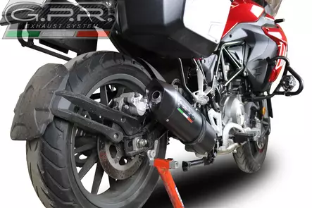 GPR Benelli Trk 502 2017/20 e4 EC-Approv. slip-on exhaust catalized Furore Evo4 - Duell MP varaosat ja tarvikkeet - 110108 - 1