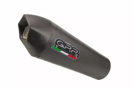 GPR Ducati Multistrada 1260 2018/20 e4 EC-Approv. slip-on exhaust GP Evo4 Black - Duell MP varaosat ja tarvikkeet - 109788 - 1