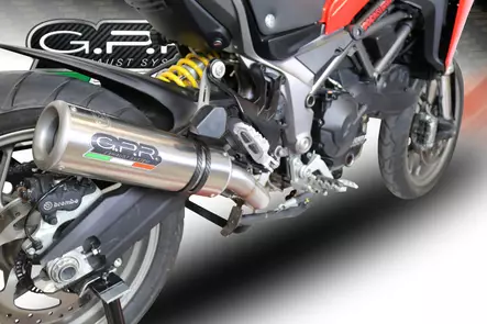 GPR Ducati Multistrada 950 2017/20 e4 EC-Approv. slip-on exhaust catalized M3 T - Duell MP varaosat ja tarvikkeet - 109608 - 1