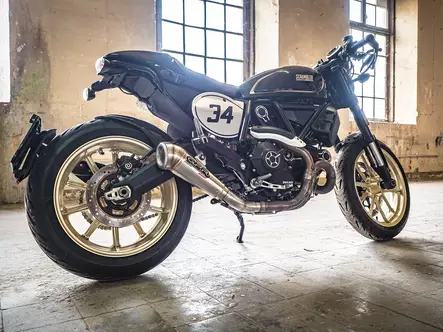GPR Ducati Scrambler 800 2015/16 EC-Approv. slip-on exhaust catalized Powercone - Duell MP varaosat ja tarvikkeet - 110698 - 1