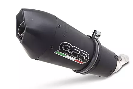 GPR Gilera Gp 800 2in1 2008/13 EC-Approv. silencer with mid-full line Gpe Ann. - Duell MP varaosat ja tarvikkeet - 105778 - 1