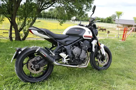 GPR Triumph Trident 660 2021/2022 e5 EC-Approv. full line exhaust catalized M3 - Duell MP varaosat ja tarvikkeet - 108148 - 1