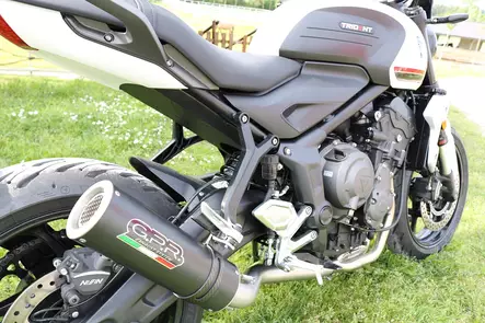 GPR Triumph Trident 660 2021/2022 e5 EC-Approv. full line exhaust catalized M3 - Duell MP varaosat ja tarvikkeet - 108148 - 1