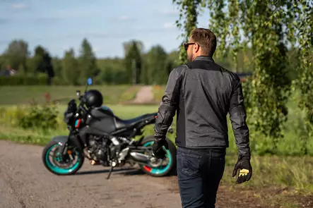 Halvarssons Tekstiilitakki Arvika Musta/harmaa 56 - Duell ajovarusteet - 31598 - 1