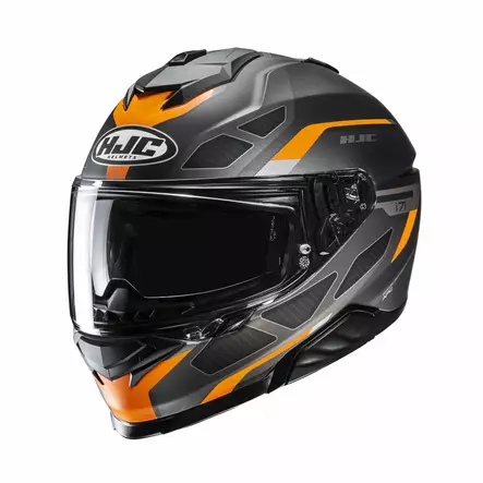 HJC Kypärä i71 Zest Musta/Oranssi MC7SF M - Duell ajovarusteet - 55938 - 1