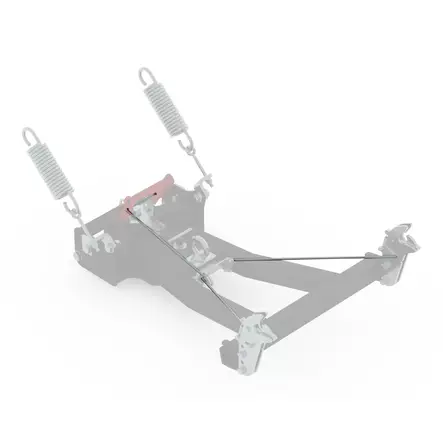 Iron Baltic Lukitustangot etukiinnitteisiin työvälinerunkoihin - Puskulevyjen varaosat - 948 - 2