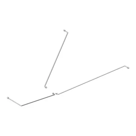 Iron Baltic Lukitustangot etukiinnitteisiin työvälinerunkoihin - Puskulevyjen varaosat - 948 - 1