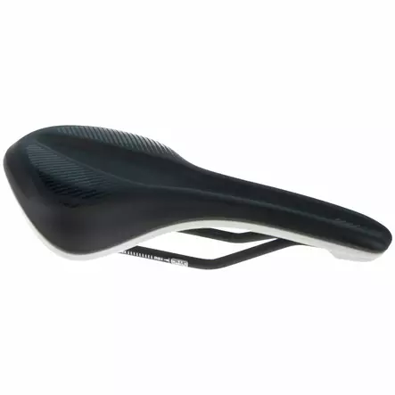 Istuin CAVO Gravel musta 249x147mm - Duell polkupyörien varaosat ja tarvikkeet - 76898 - 1